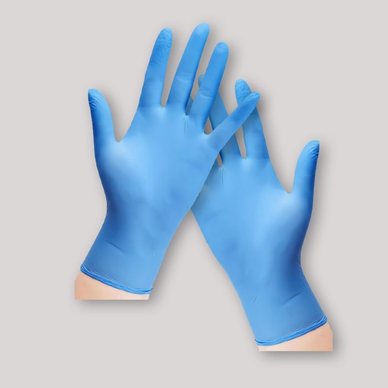 Nitrile Examination Gloves - Blue - Large - Pack of 50s by weight